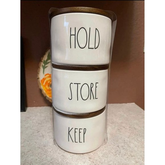 Rae Dunn Hold Store Keep - Picture 1 of 1
